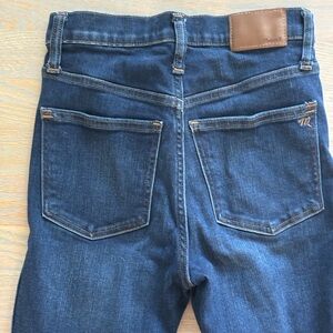 Madewell Jeans 10” high rise skinny Medium wash